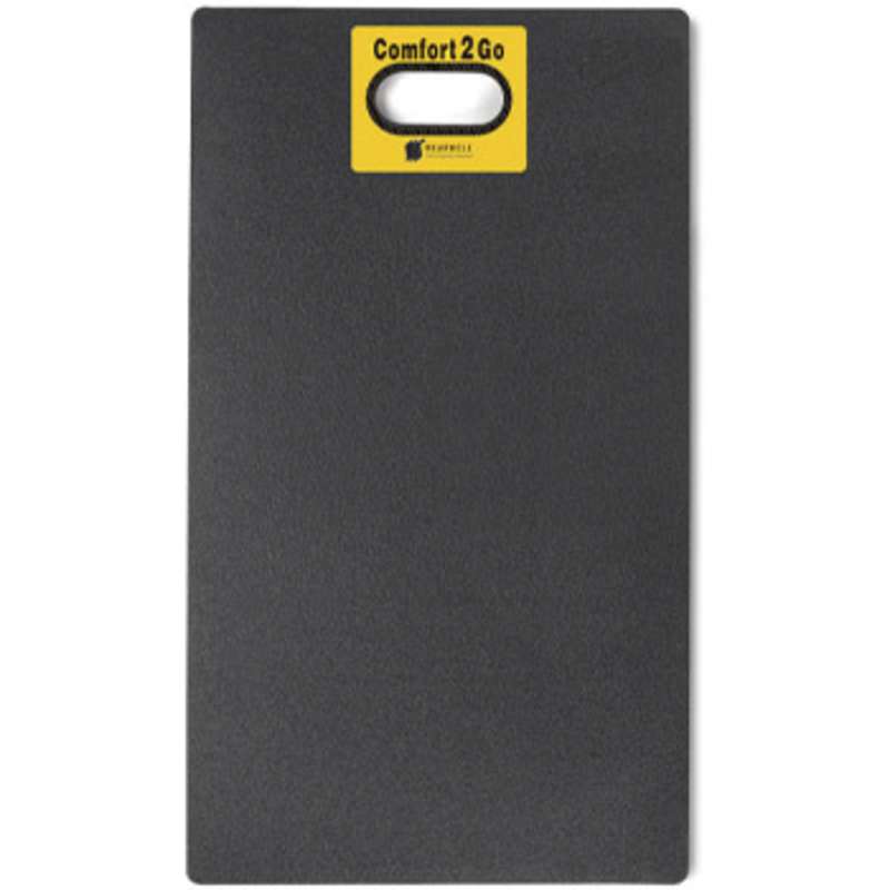 Comfort2Go™ 17 x 30" Anti-Fatigue Dual Purpose Black Vinyl Matting with Nitrile Sponge Base, 7/8" Thick